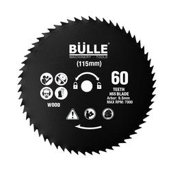 ΔΙΣΚΟΣ ΚΟΠΗΣ ΞΥΛΟΥ 60 ΔΟΝΤΙΩΝ 115x9.5 - mytoolstore.gr