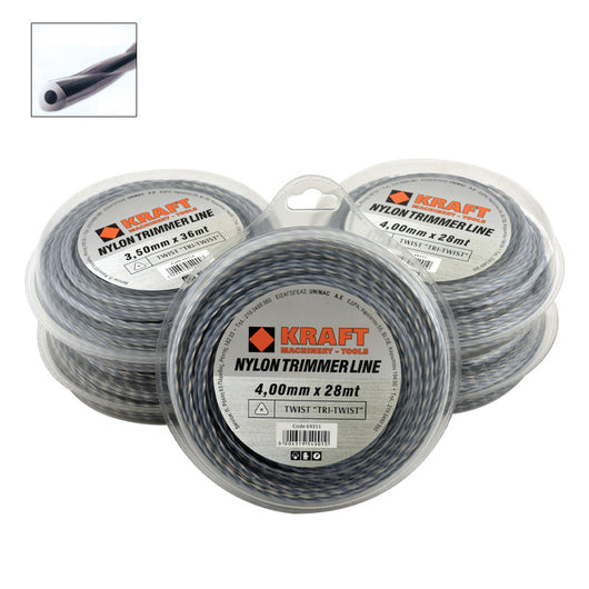 KRAFT TRI-TWIST ΝΗΜΑ ΚΟΠΗΣ 4.00mm ΣΥΣΚ.450 gr. - mytoolstore.gr