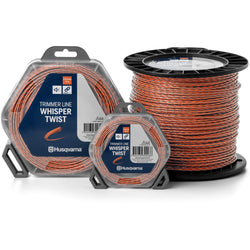 Μεσινέζα Husqvarna Whisper Twist 2 mm / 15 m Πορτοκαλί / Μαύρη