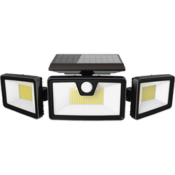 ΗΛΙΑΚΟΣ ΠΡΟΒΟΛΕΑΣ LED ΑΣΦΑΛΕΙΑΣ 8.5W,ΑΝΙΧΝΕΥΤΗ ΚΙΝΗΣΗΣ,ΦΩΤΟΒΟΛΤΑΪΚΟ ΠΑΝΕΛ ΕΝΣΩΜΑΤΩΜΕΝΟ, 6500K,850Lum BLF4020
